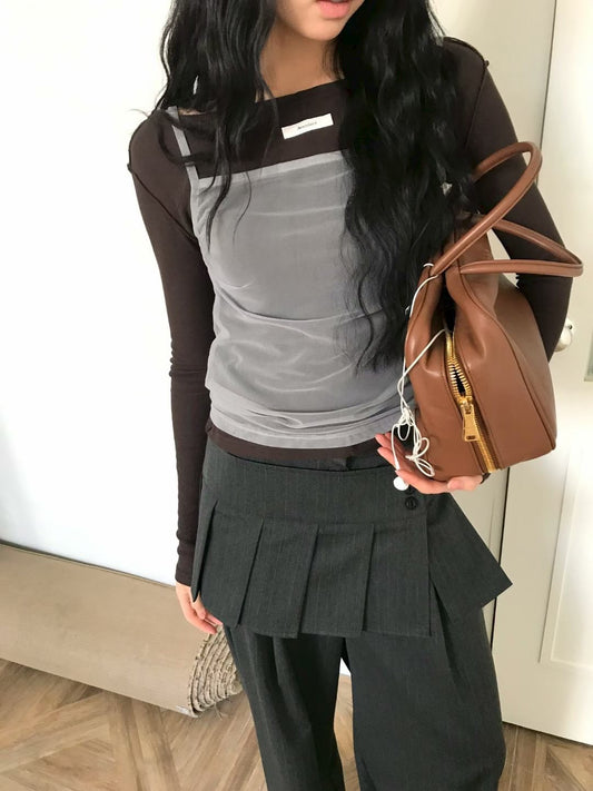 【💝11-14/3 超抵 EARLY BIRD PRICE $178 !】boat neck inner • 6 colors