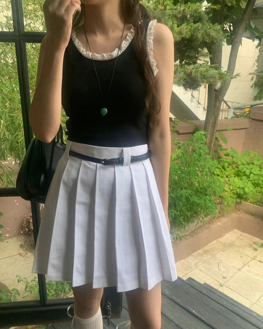 【💝超美內搭!】法式感滿滿のLACE VEST / 5 colors