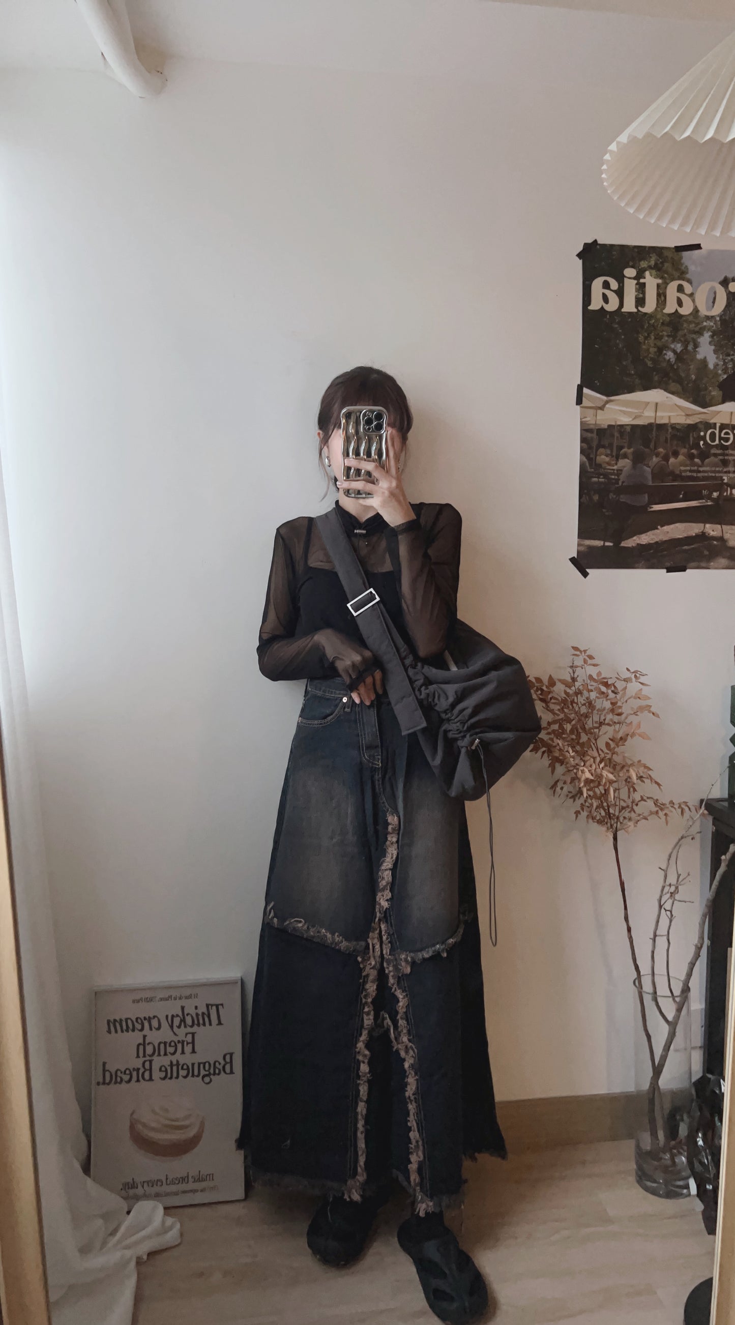 (小個子都可入手!)Hilda denim skirt