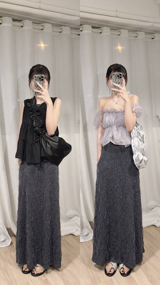 (MY PICKS!)Grass skirt/ dark green