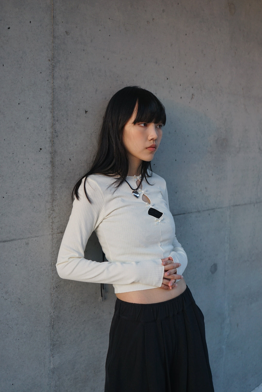 【💝開心價齊齊包色!】Three ribbon Top / 5 colors