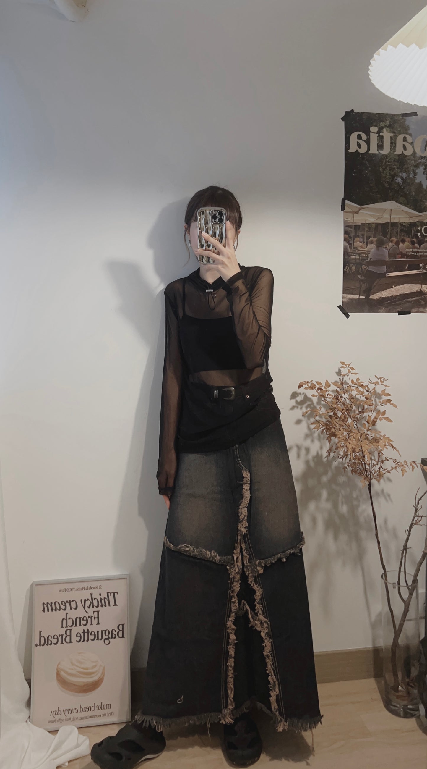 (小個子都可入手!)Hilda denim skirt