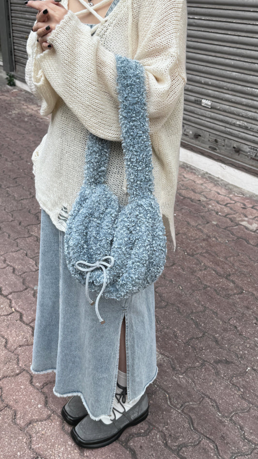 【可愛到爆! 🪹 】Momo Bag / Blue