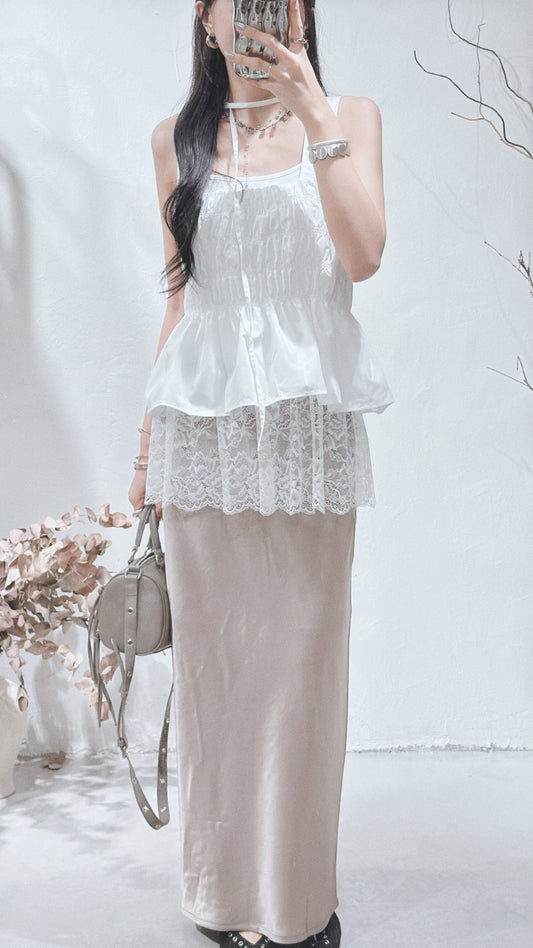 [ 限量現貨🪽⋆ ] wrinkled top / 3 colors