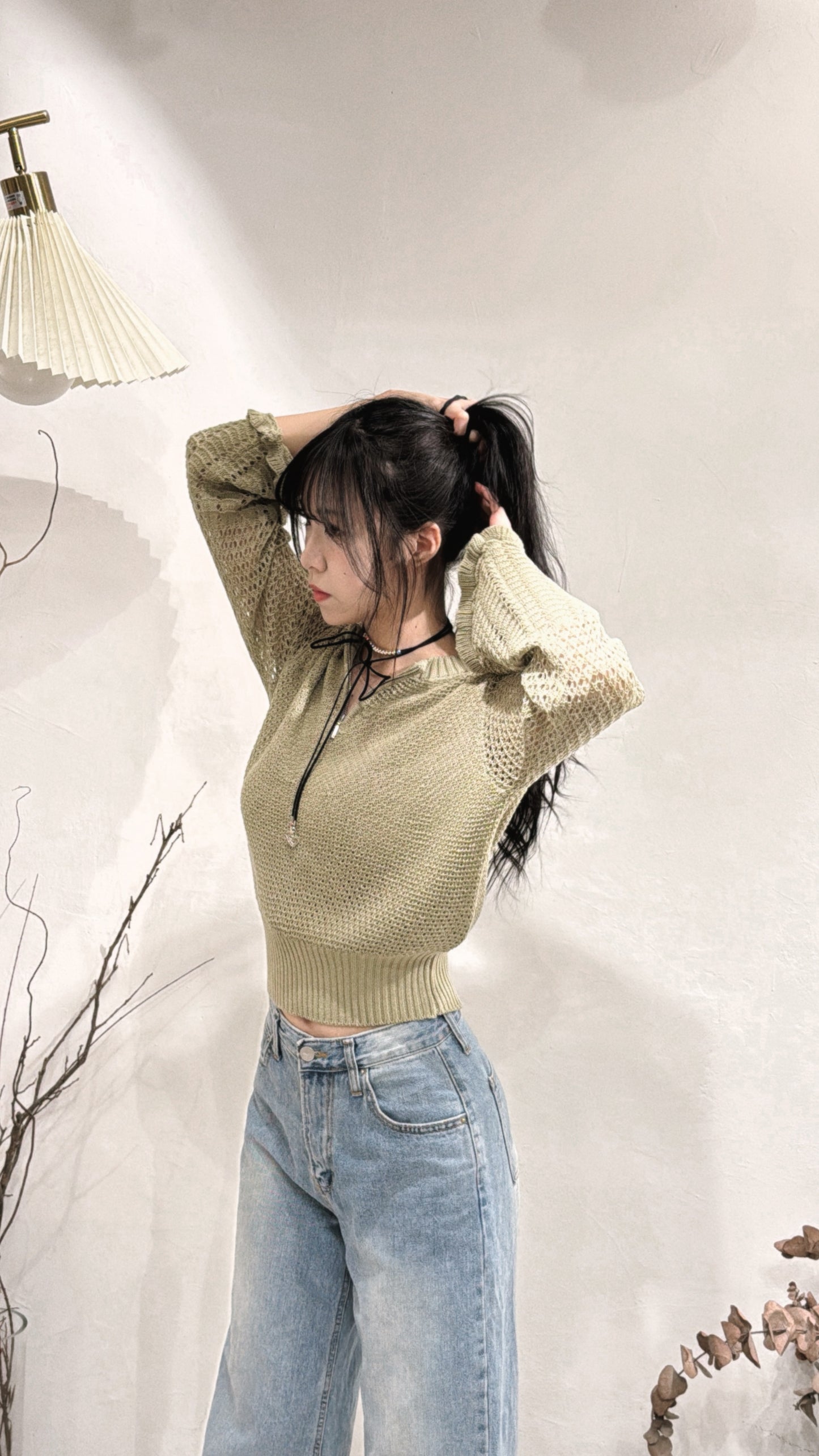 [ 現貨/預訂₊˚🖇️ ] juna knit / khaki