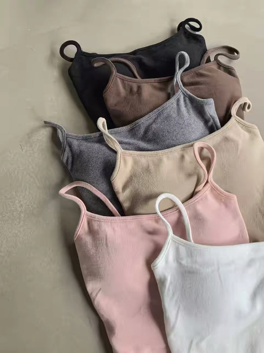 [ 預訂 ⋆✴︎˚｡⋆！] [必入bra top .✦ ݁˖] peach bra top / 6 colors