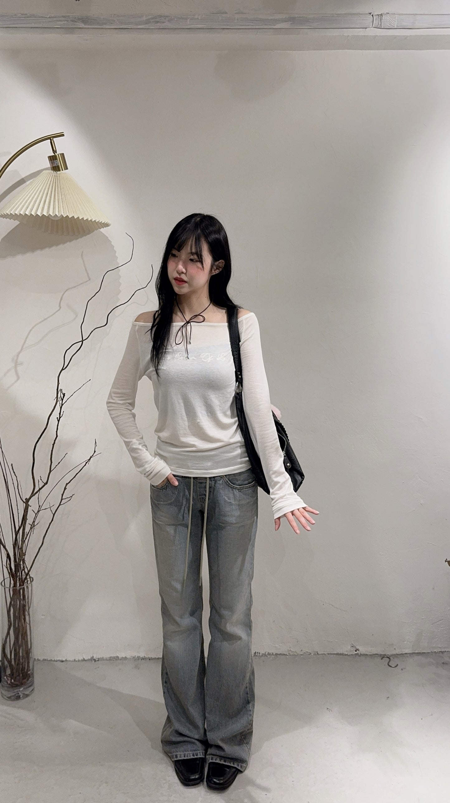 [ ˚.🎀༘⋆ HEART2HEART IAN 同款！] [ 預訂！] Low rise ian jeans