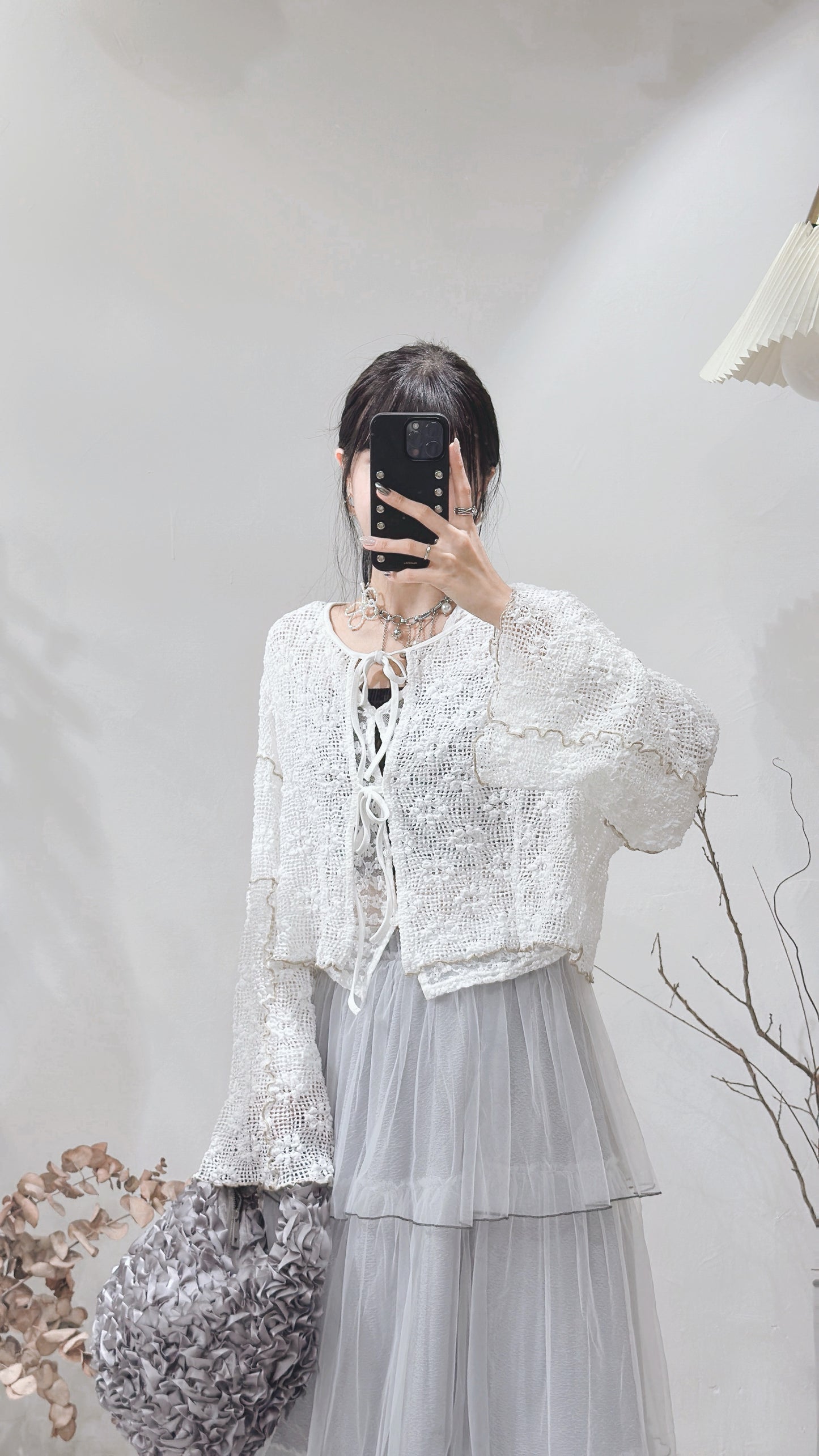 [ 現貨/預訂 ˚.🎀༘⋆][ 超美布料！] dot dot ginni outer / 3 colors