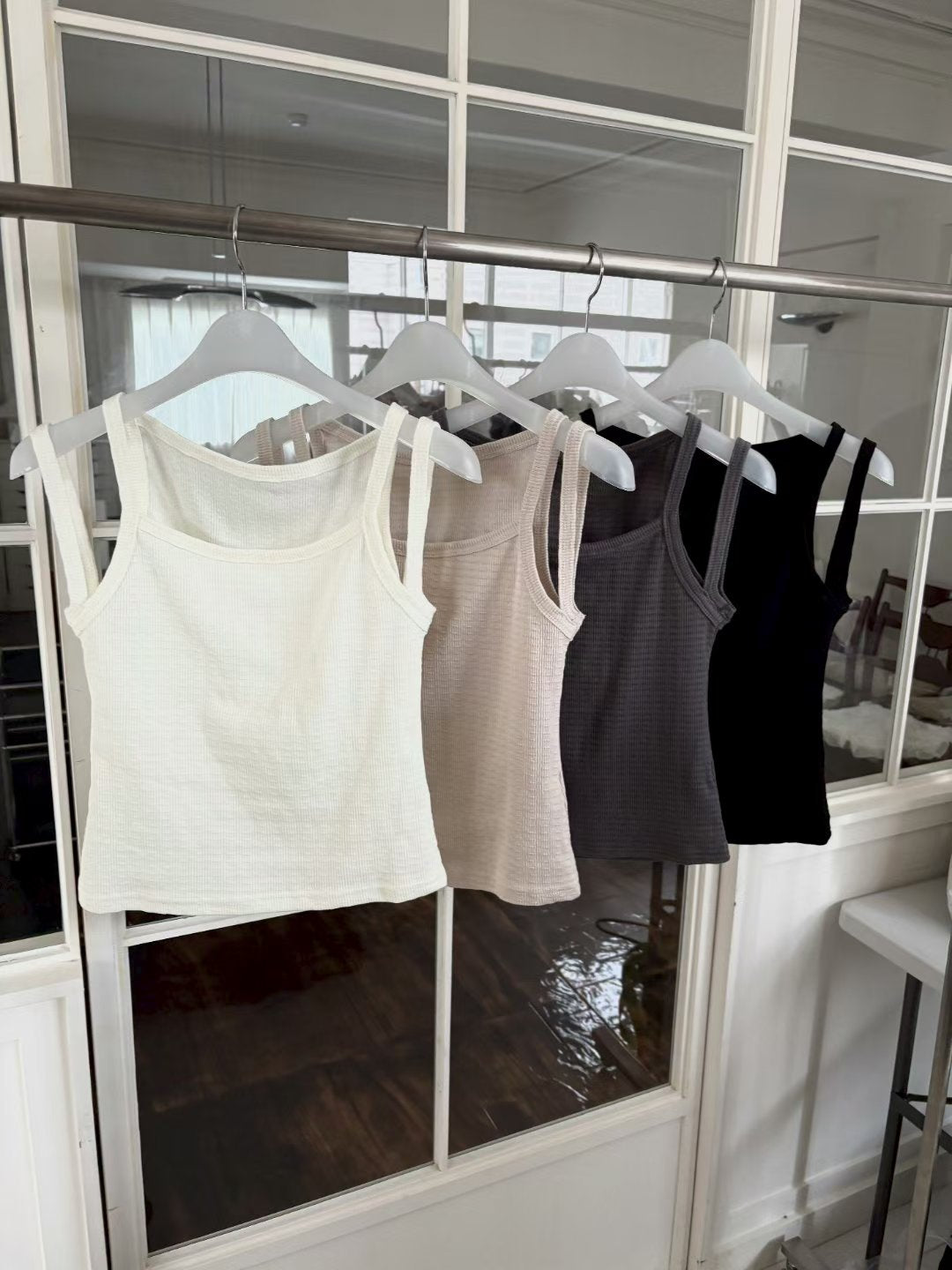 [ 預訂🪽⋆ ՙִՙ ] basic layered cami • 3 colors