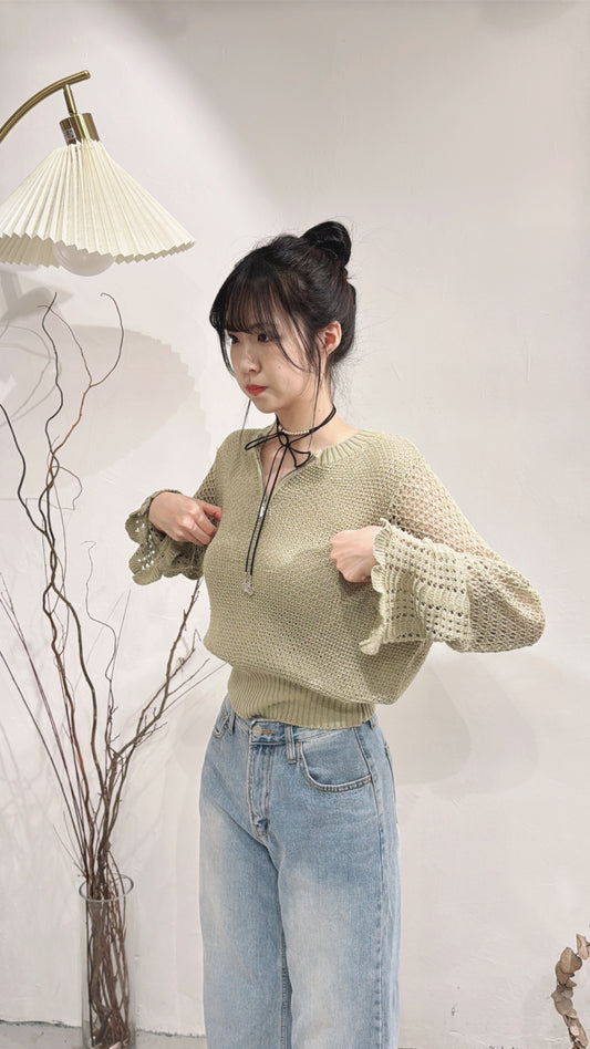 [ 現貨/預訂₊˚🖇️ ] juna knit / khaki