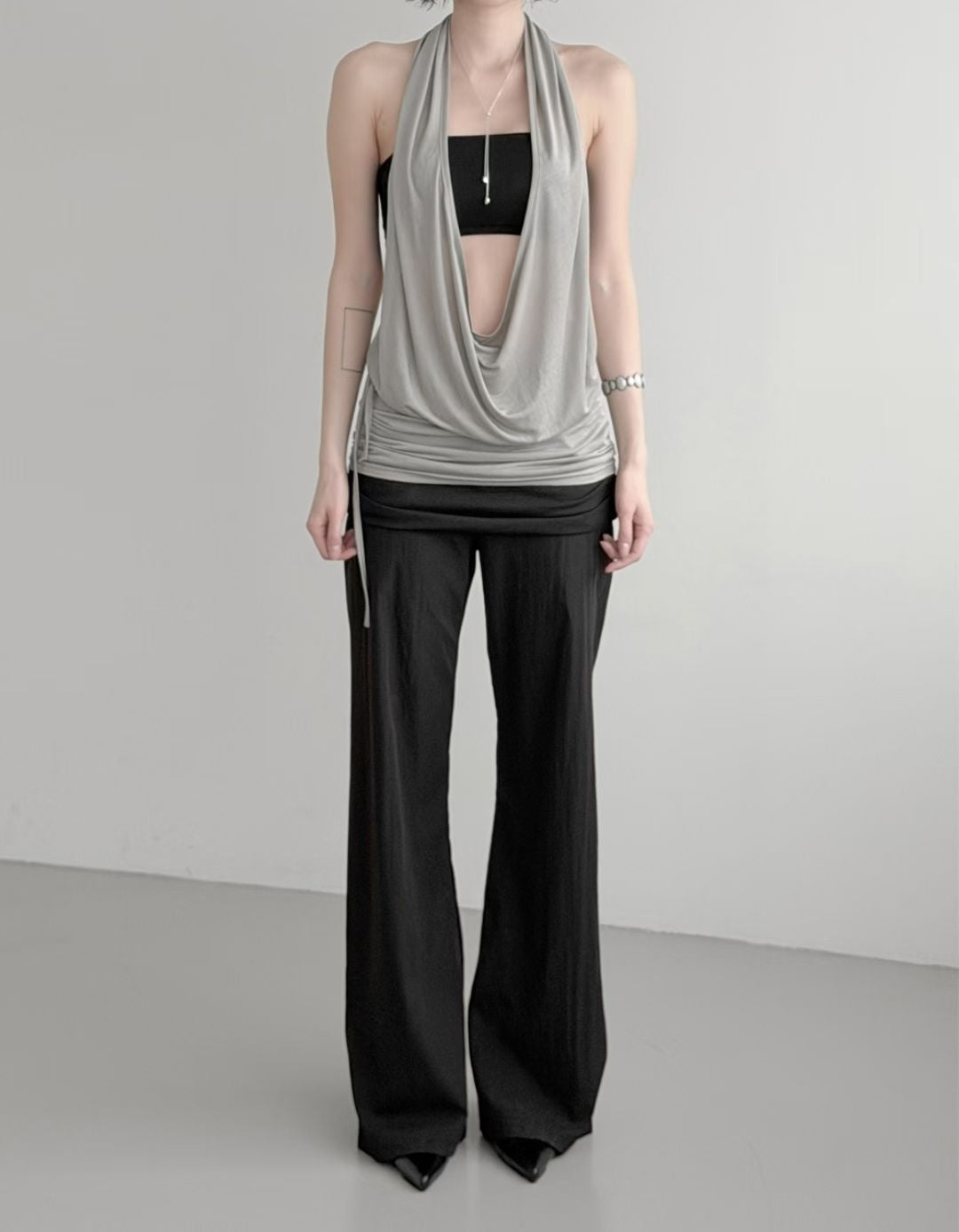 [ 預訂🪽⋆ ] halter hooded top • 3 colors