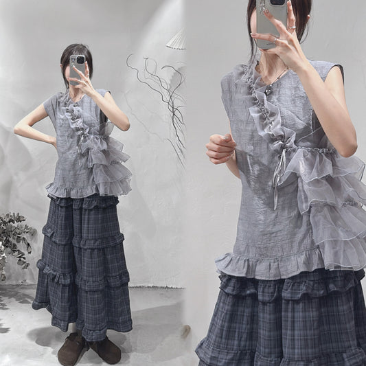 [ 現貨 / 預訂 ] karine vest / blue