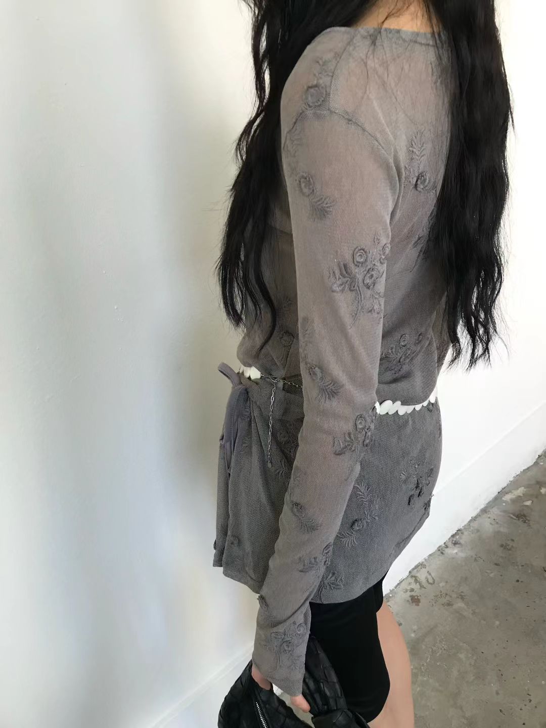 [ our picks! (˶ᵔ ᵕ ᵔ˶) ‹𝟹 ] [ 預訂 ]  floral long sleeve / 2 colors