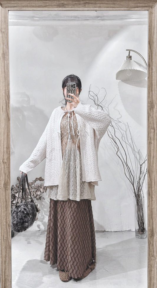 [ 一月限定！ꕤ . ݁₊] set 0132/ beige