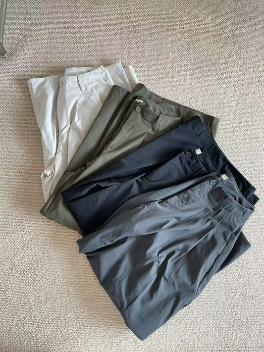 [ 預訂🪽⋆ ] [ 必入！] Curved balloon pants / 4 colors