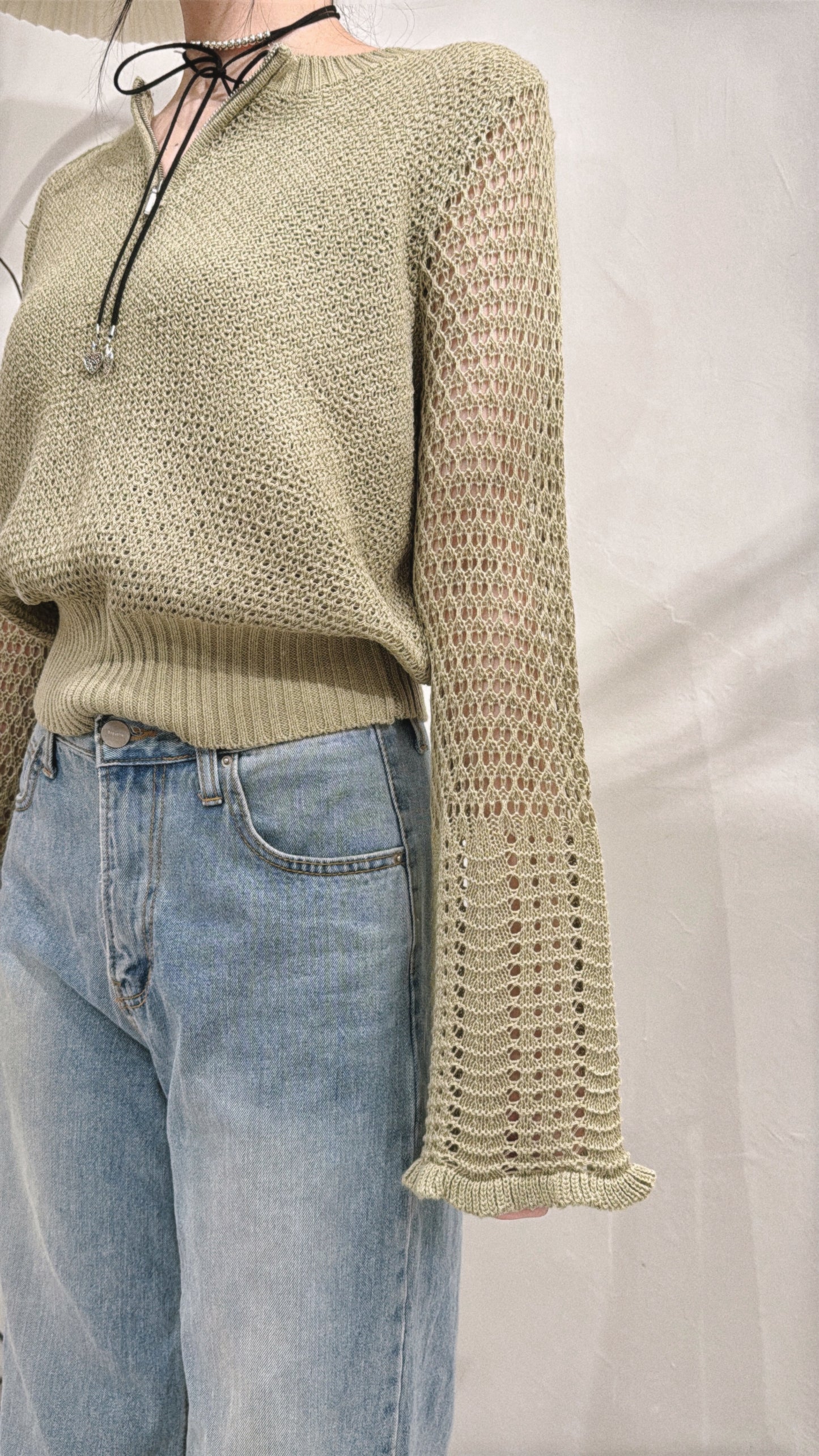 [ 現貨/預訂₊˚🖇️ ] juna knit / khaki