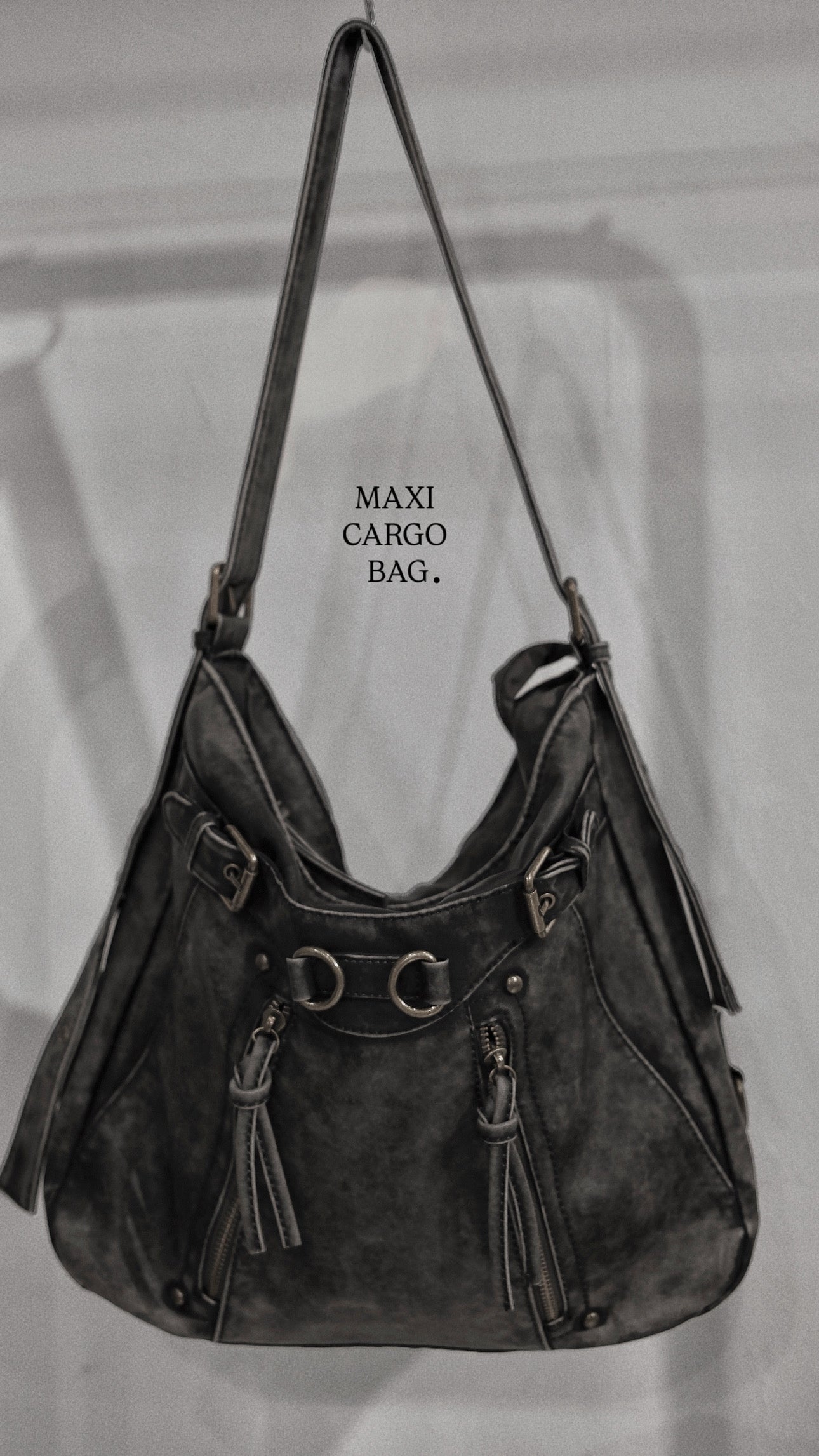 [預訂] Maxi cargo bag / grey