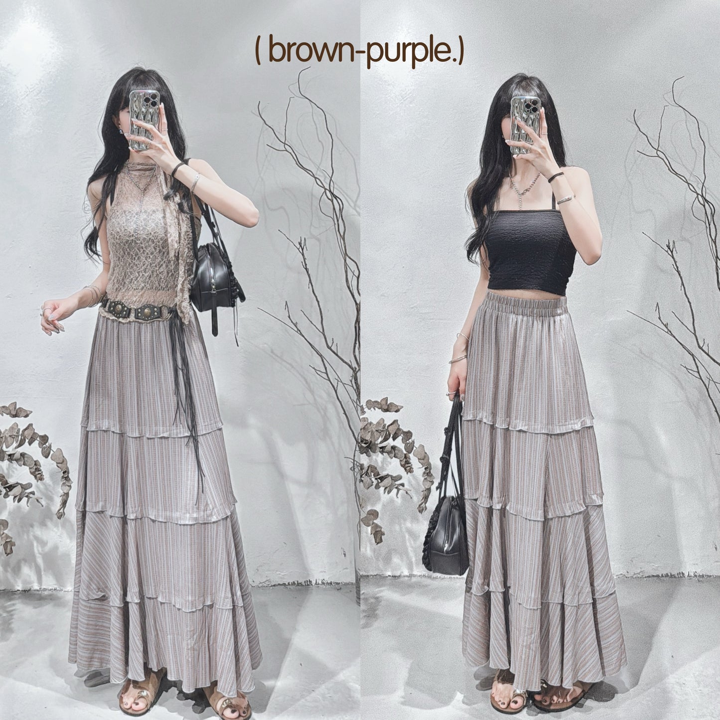 [ 預訂🪽⋆ ] [ 必買蛋糕裙！] striped cake skirt • 4 colors