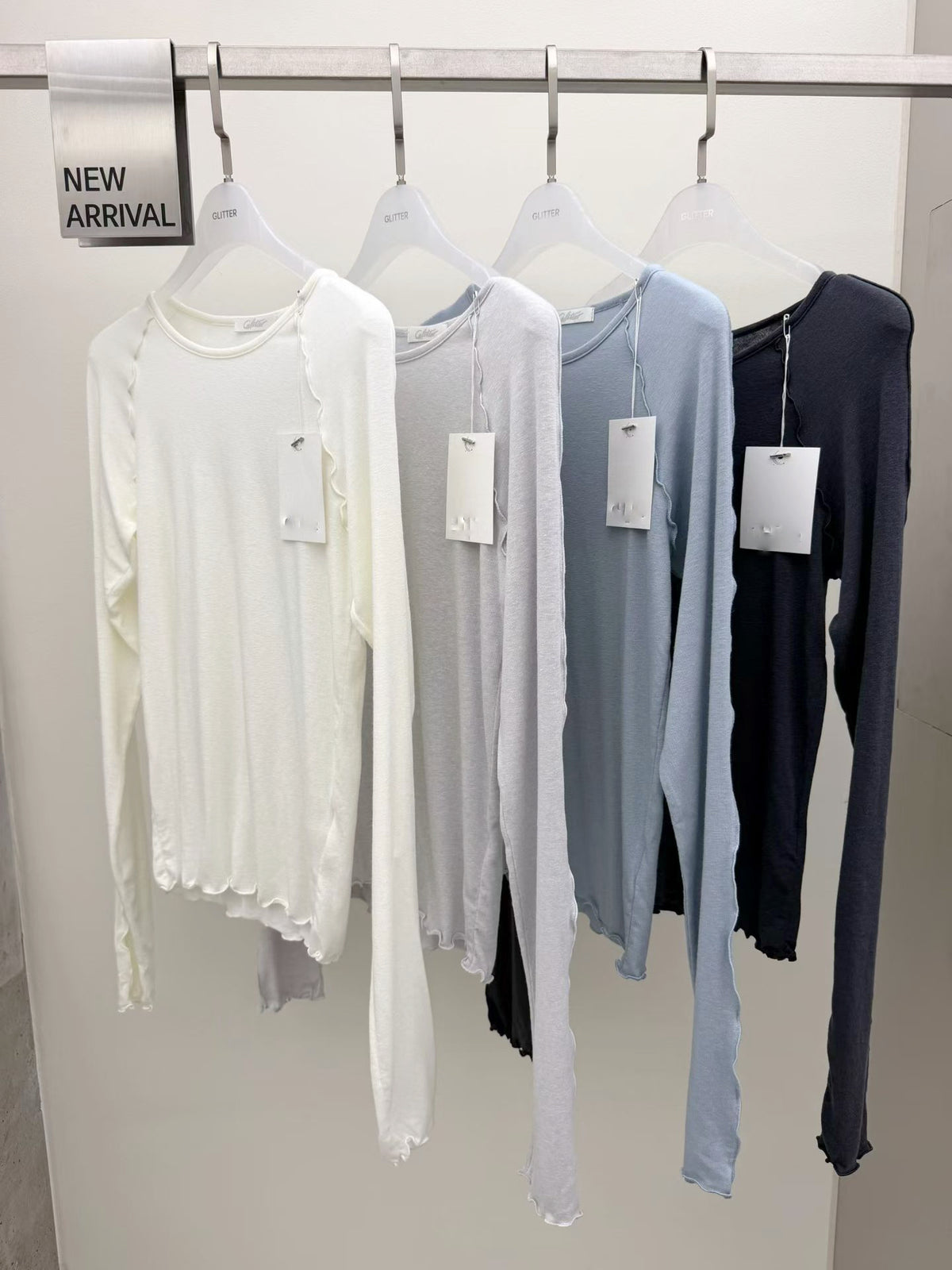 [ dudeinKR 限時連線價！🇰🇷⋆. ] essential long sleeve / 4 colors