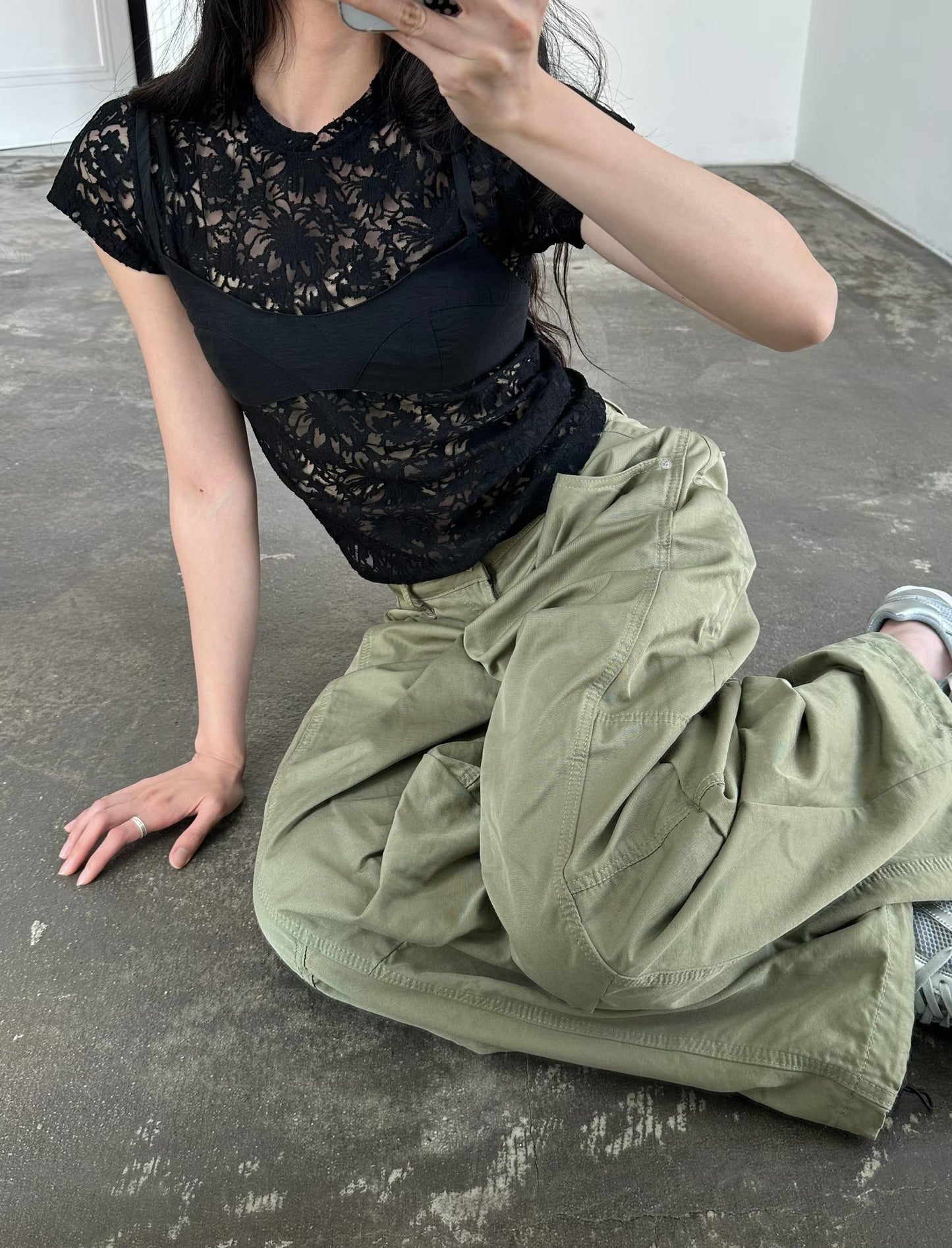 [ 預訂   ₊˚⊹♡ ] patterned tee / 3 colors