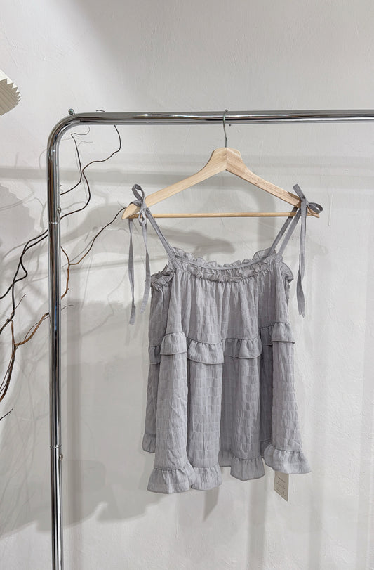 [24HRS 首批價！] Ruffle luna cami / 4 colors