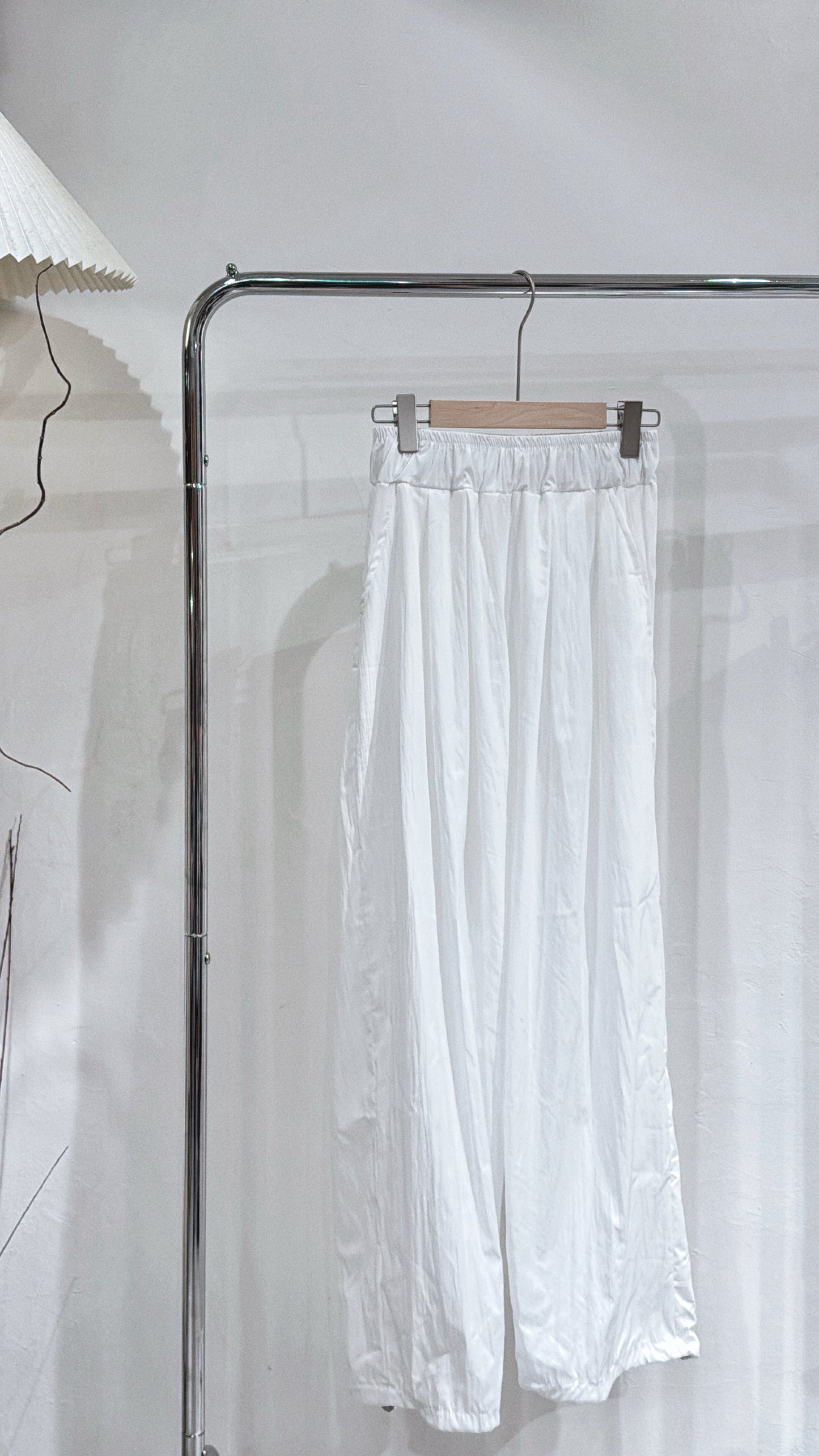[ 預訂🪽⋆ ] [ new color! ] drawstring waist pants • white