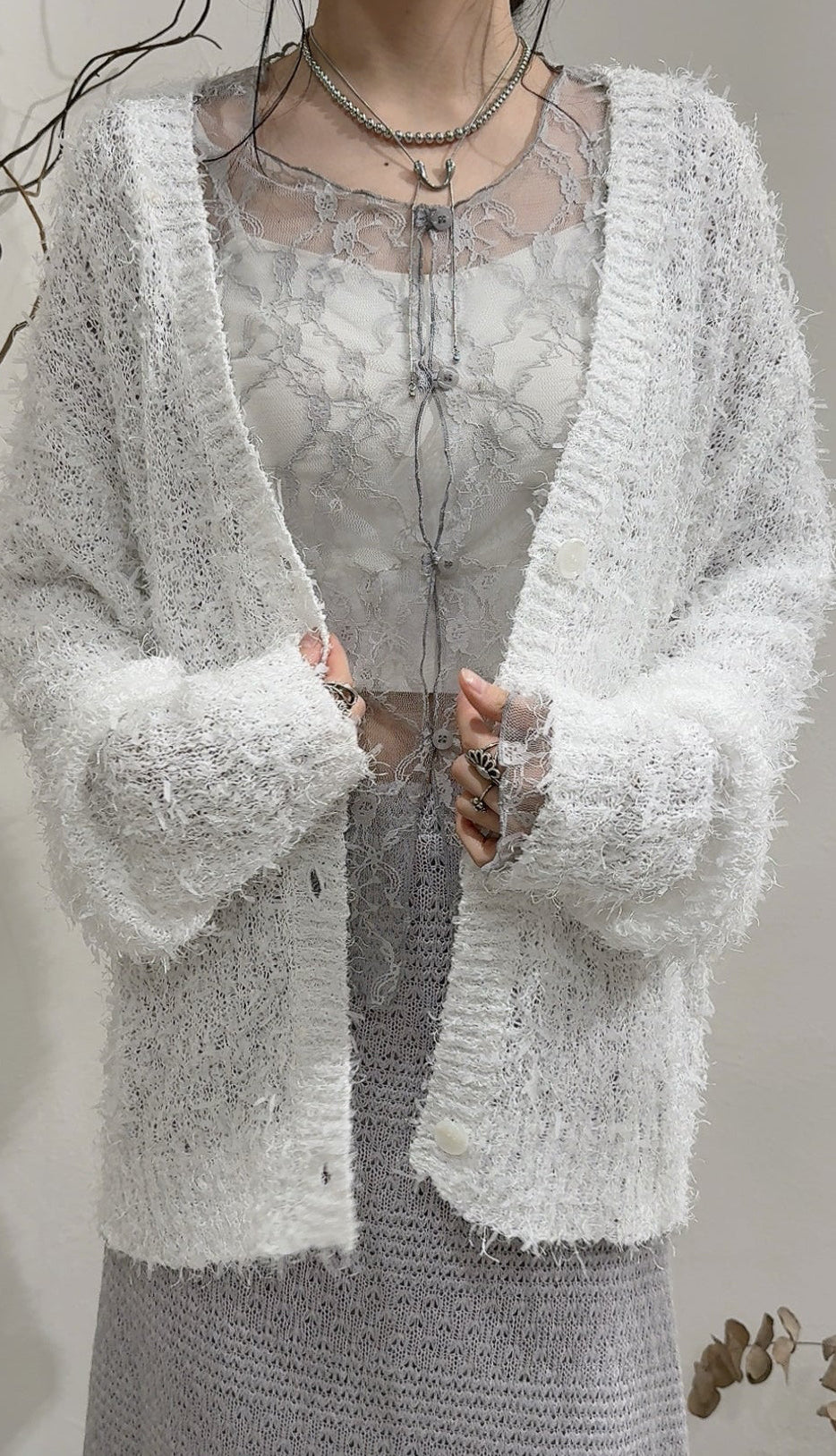 [ 現貨 / 完售即止！˚.🎀༘⋆] matilda outer / white