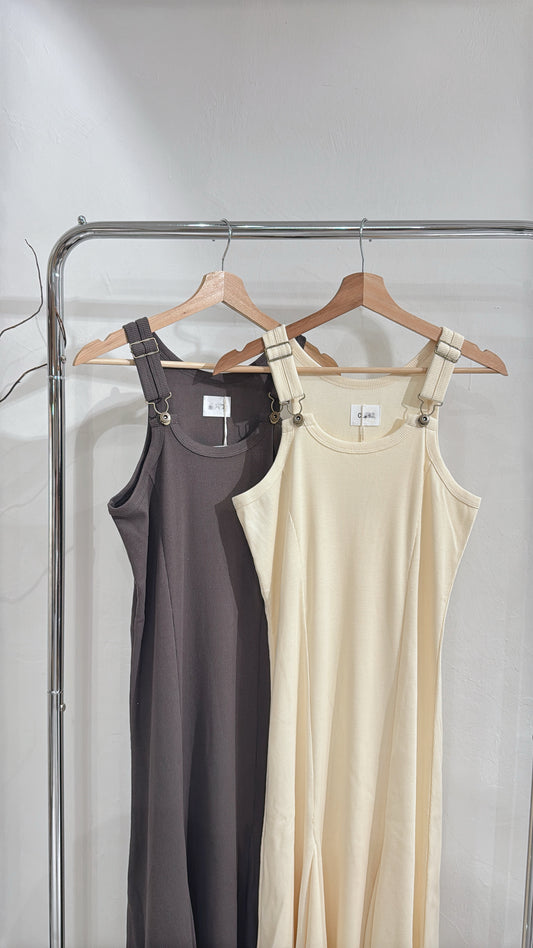 [ 預訂  ₊˚⊹♡ ] [ my picks! ] Mermaid-Line Ribbed Ops / 2 colors