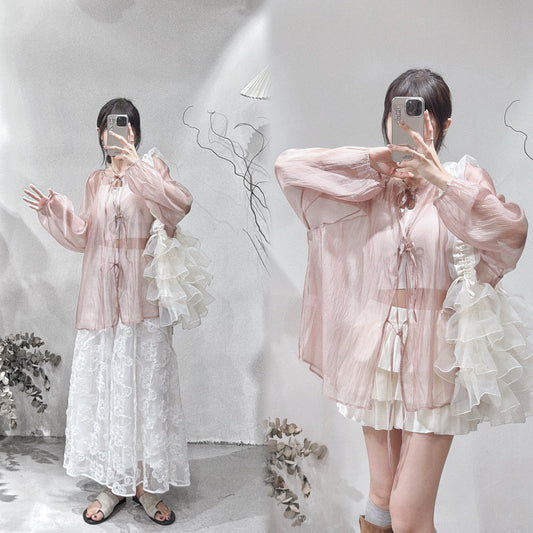 [ 48HRS首批價！] Bouquet Blouse / pink
