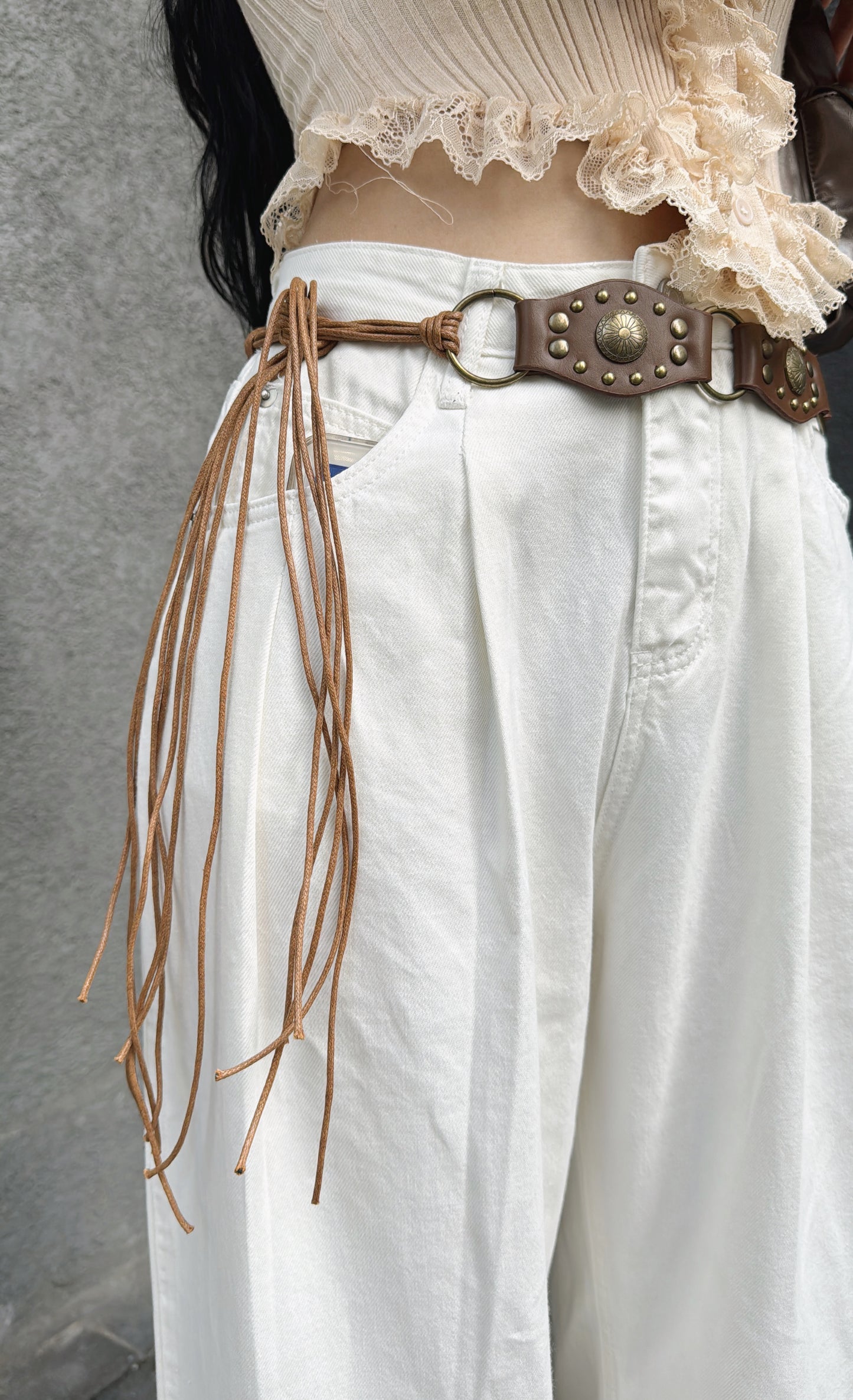 [ 必必必必入手超正版型褲子！] Ann Denim Jeans / ivory