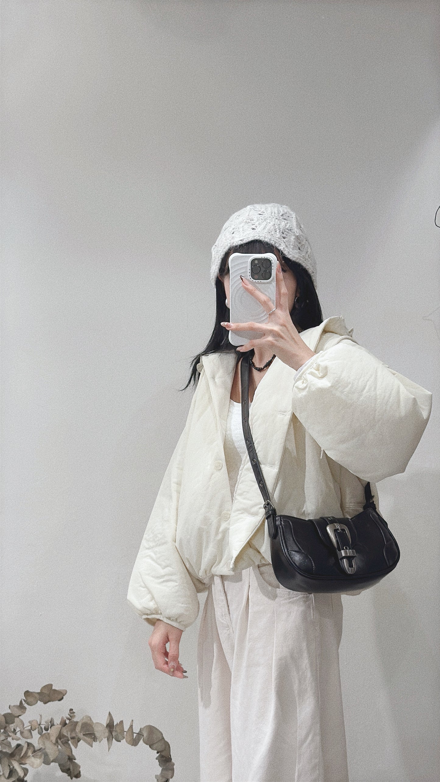 [ 🎀必收荷葉邊抽繩外套！] ranni jacket/ ivory