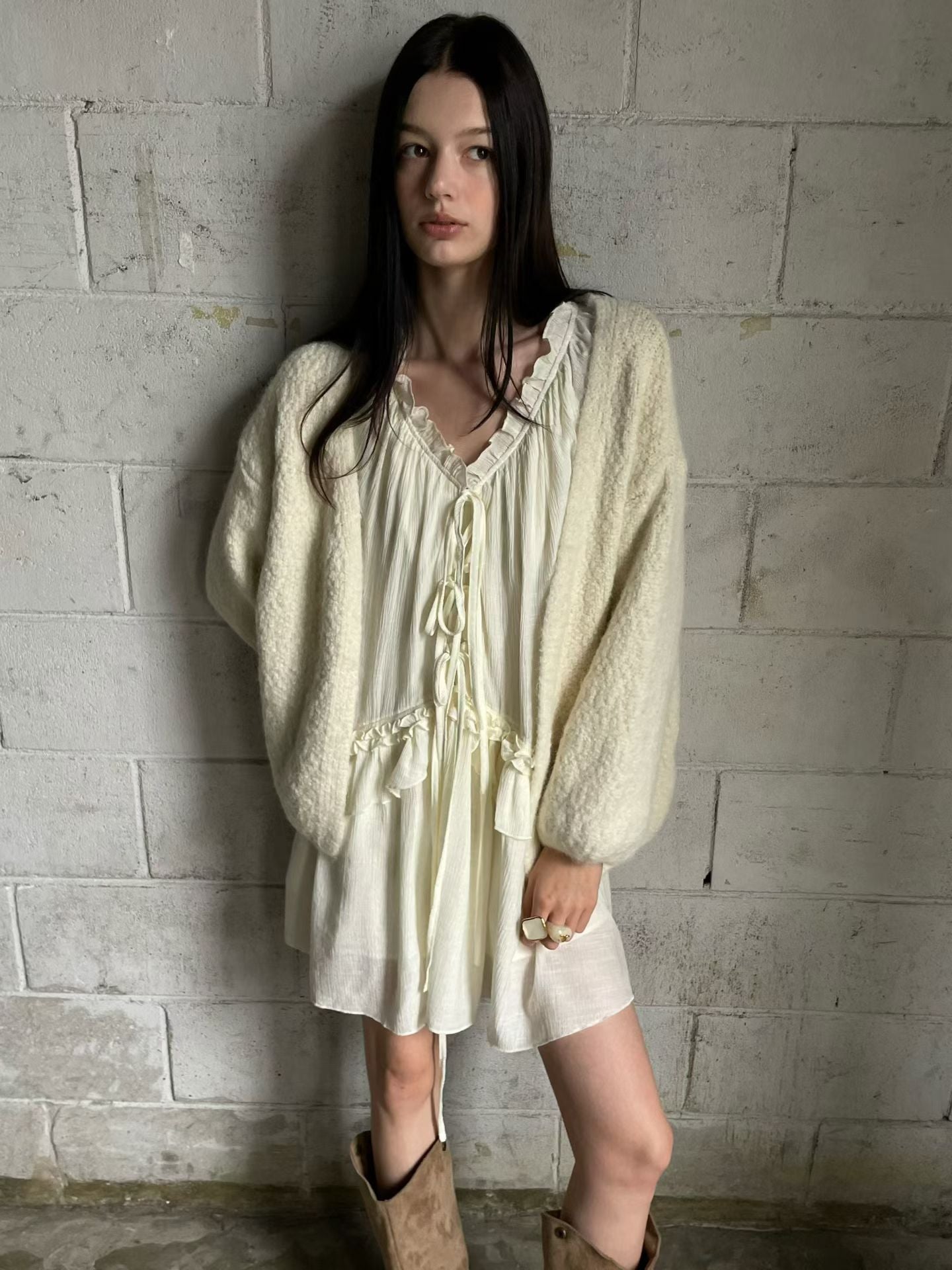 [ 預訂！.˚‧💭] [ 高質檔口款！] Frilled ops