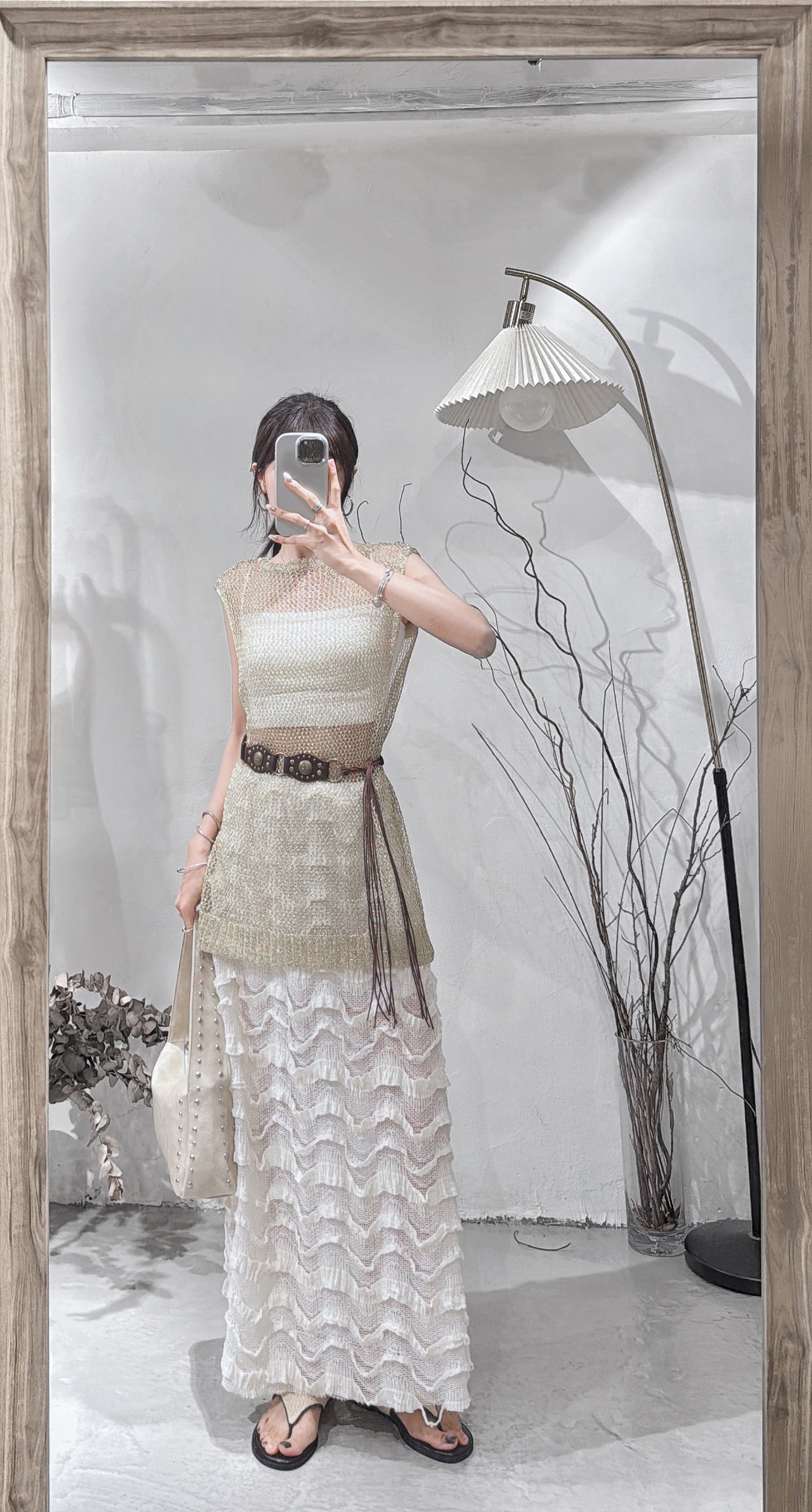 [ 現貨/預訂˚⊹♡ ] [charlotte's picks!]  lone lone glossy vest / ginner