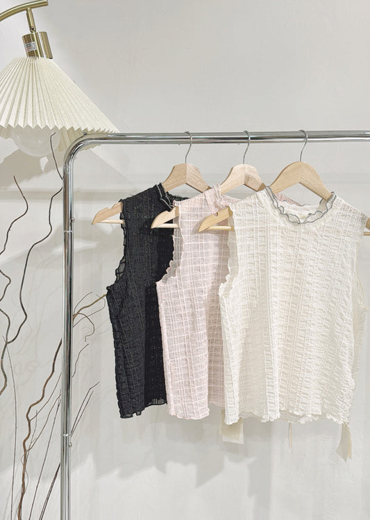 [ ˚.🎀༘⋆ ] checkered vest  / 3 colors