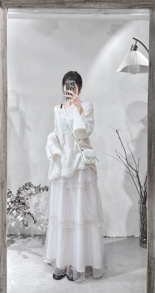 [ ˚˟❄️♪︎ 十一月限定！] set 1125 / white