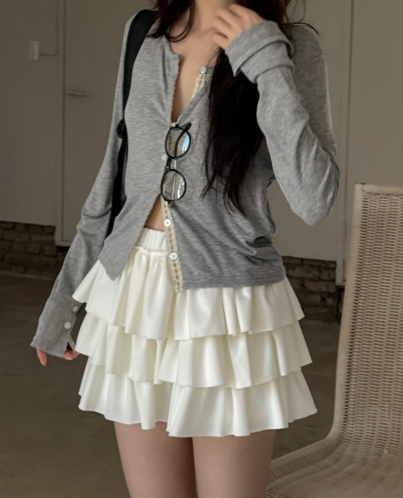 [ 預訂 ] layered skirts shorts/ 3 colors