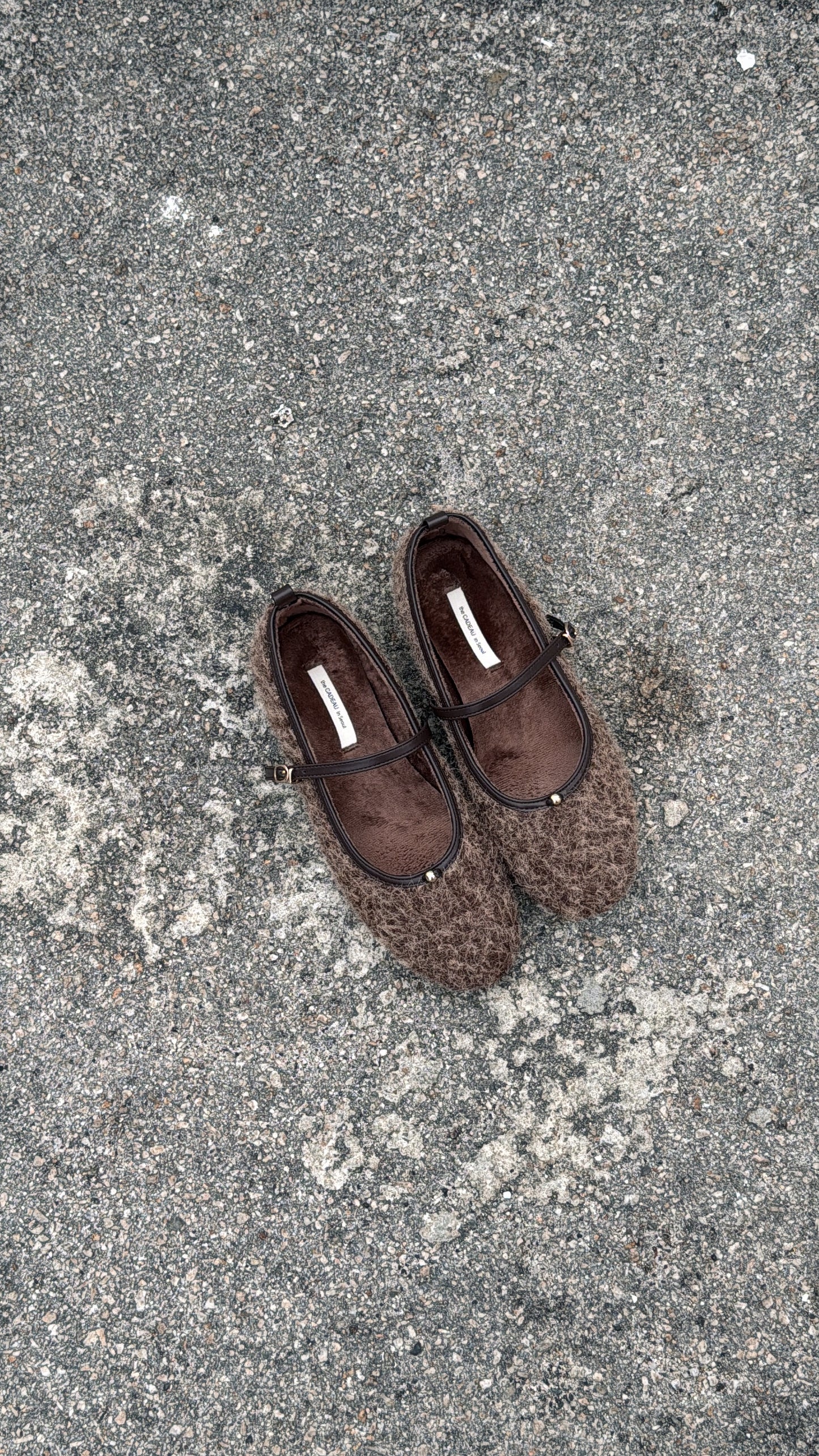 [ 預訂⋆⁺₊❅⋆ ] momo flats / brown