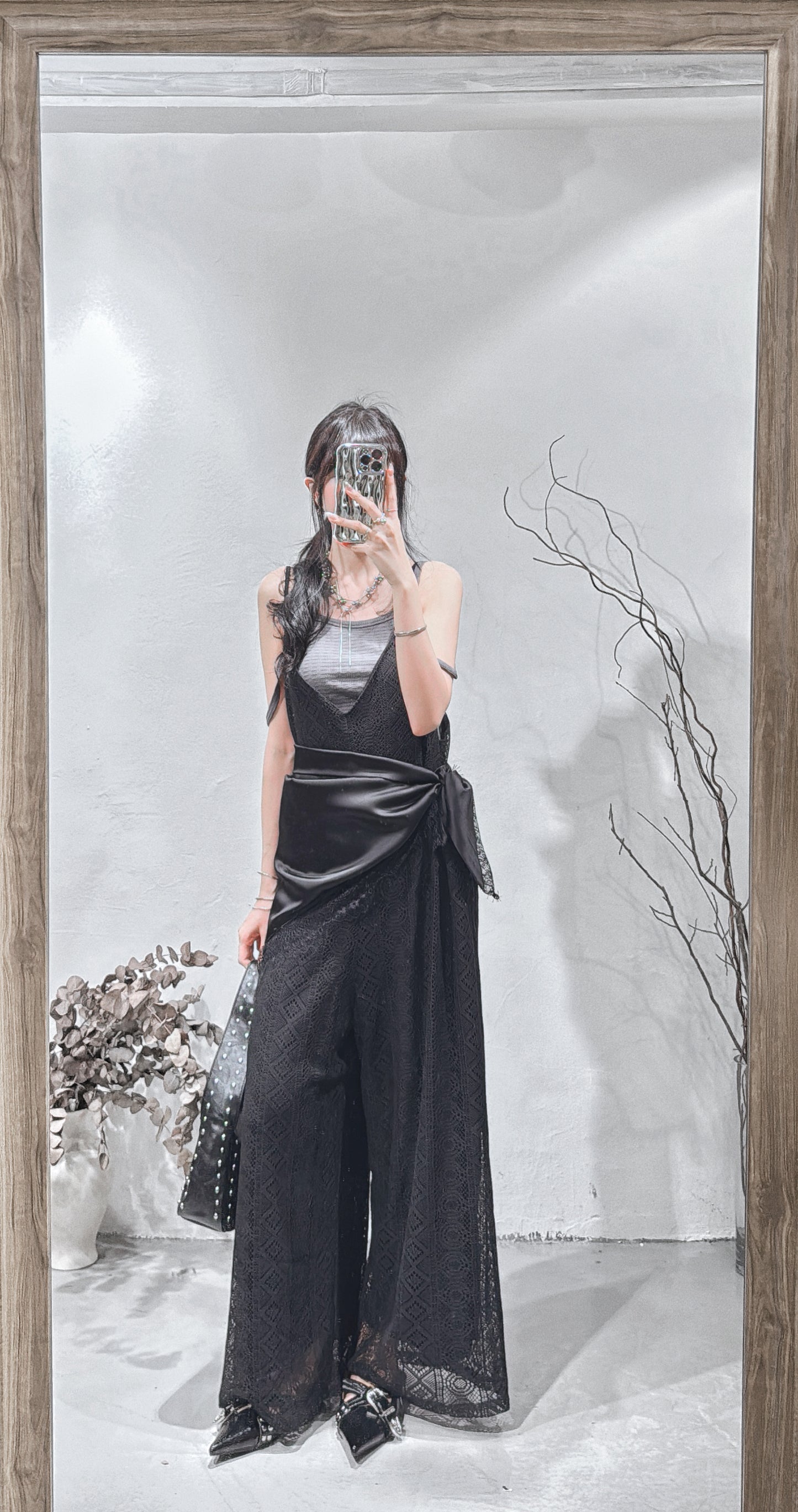 [ 現貨 / 預訂🪽⋆ ՙִՙ ] lace jumpsuit • 2 colors