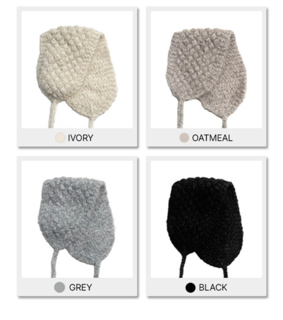 [ 拍照加分好物🪄] Knitted earmuff / 4 colors