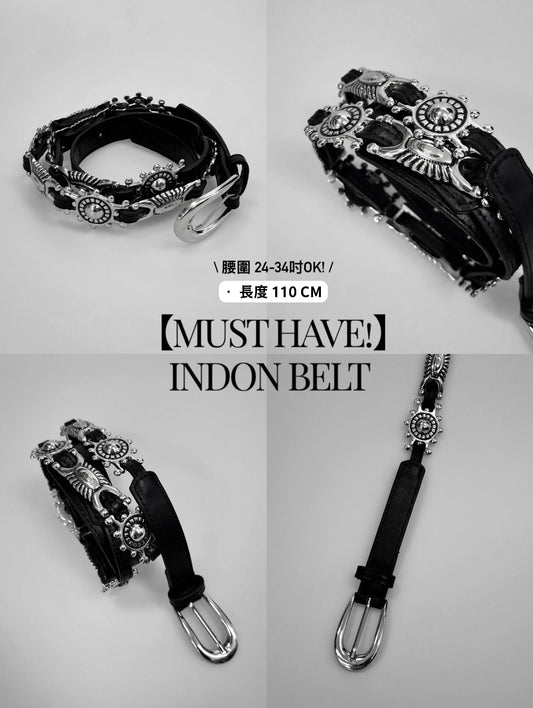 【NEW! 配搭好幫手🩶】Indon belt 🦭