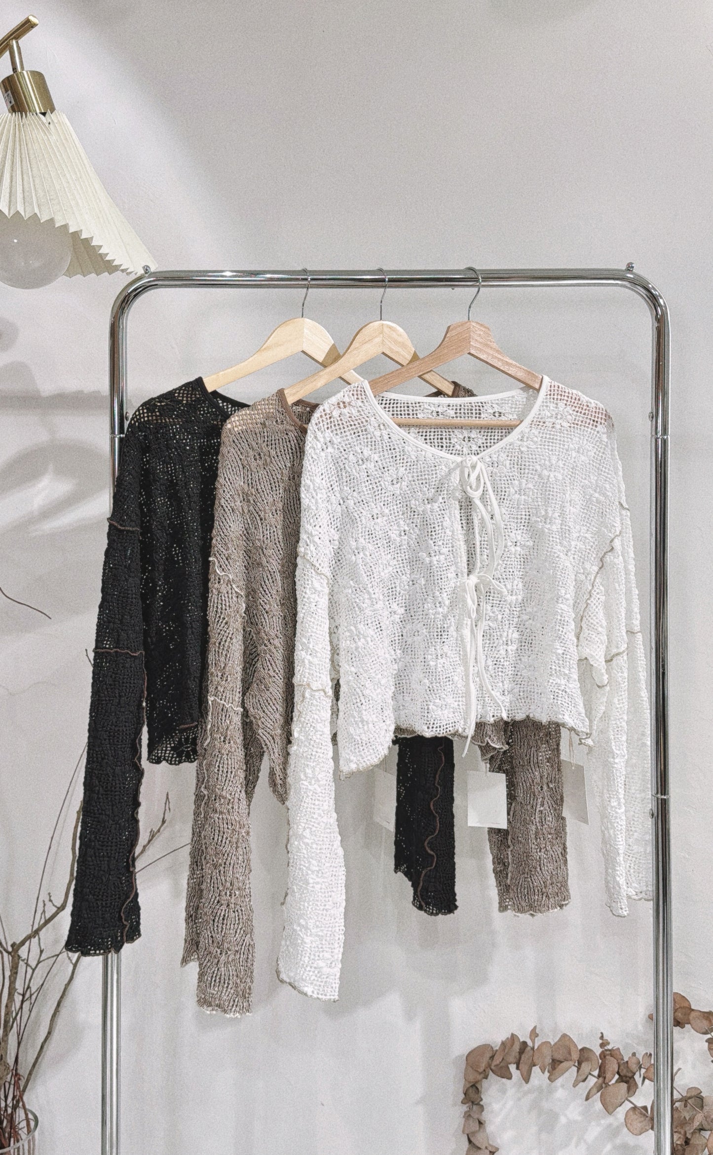 [ 現貨/預訂 ˚.🎀༘⋆][ 超美布料！] dot dot ginni outer / 3 colors