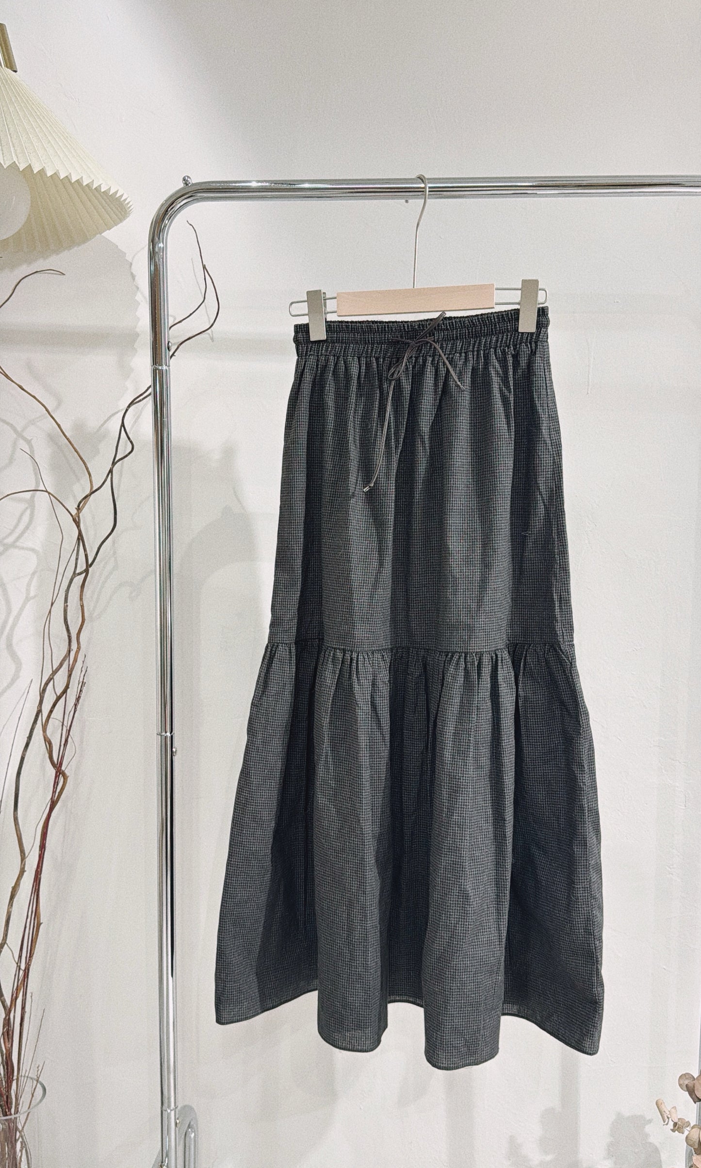 [ 預訂⋆⁺₊❅ ] yoko checkered skirt