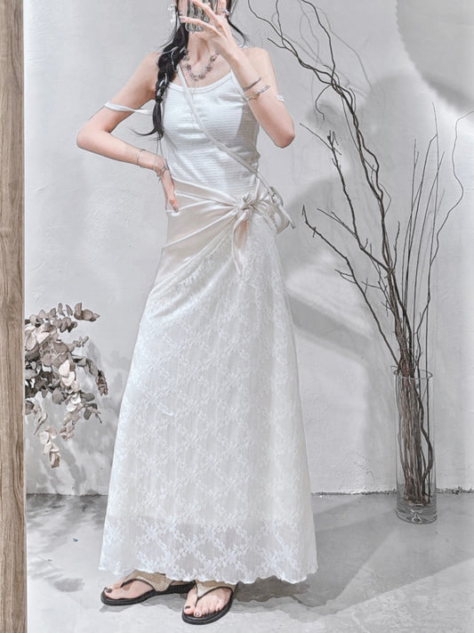 [ DDD made ₊˚⊹♡ ] kinki skirt / ivory