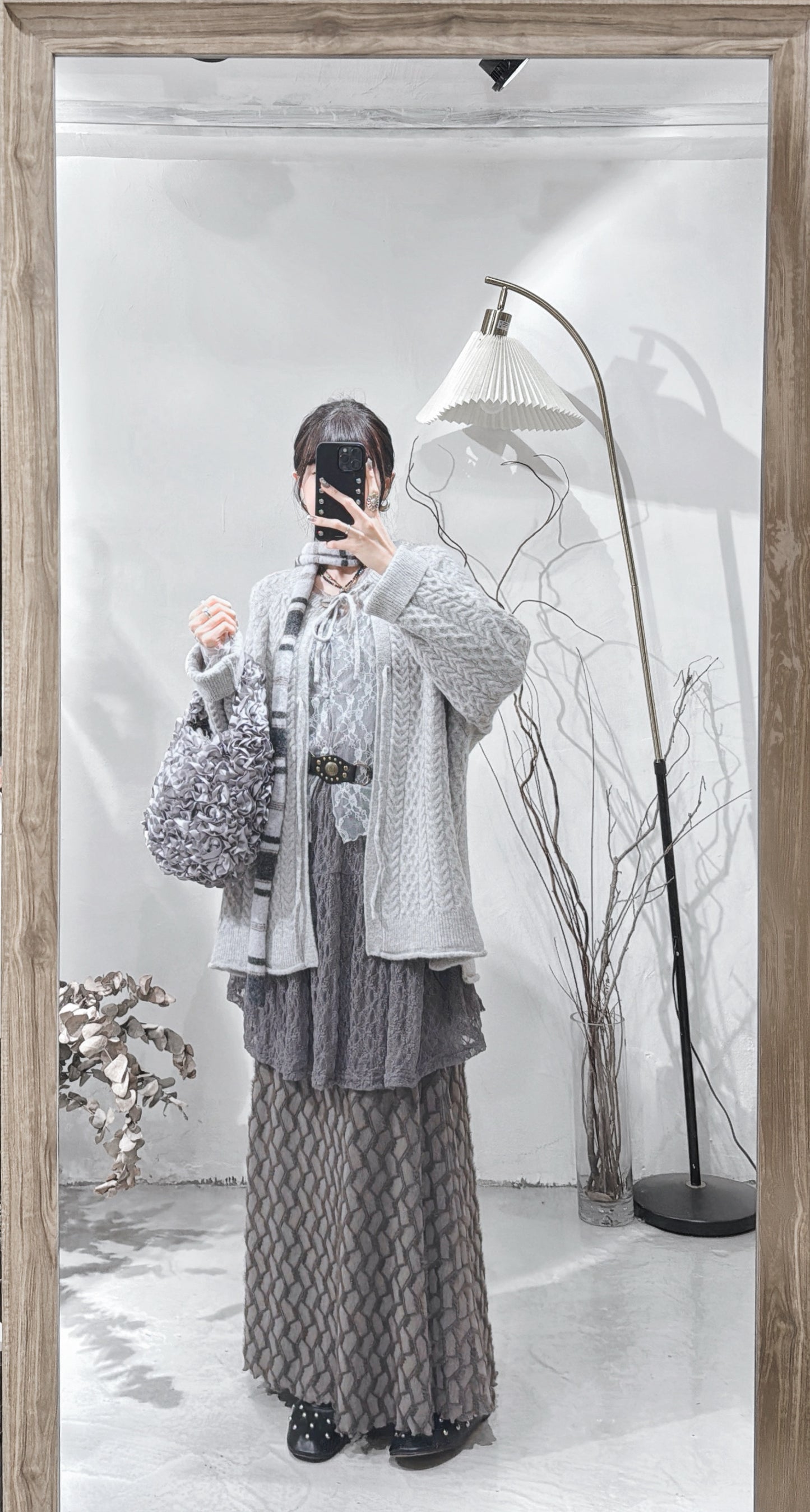 [ 一月限定！ꕤ . ݁₊] set 0132/ grey