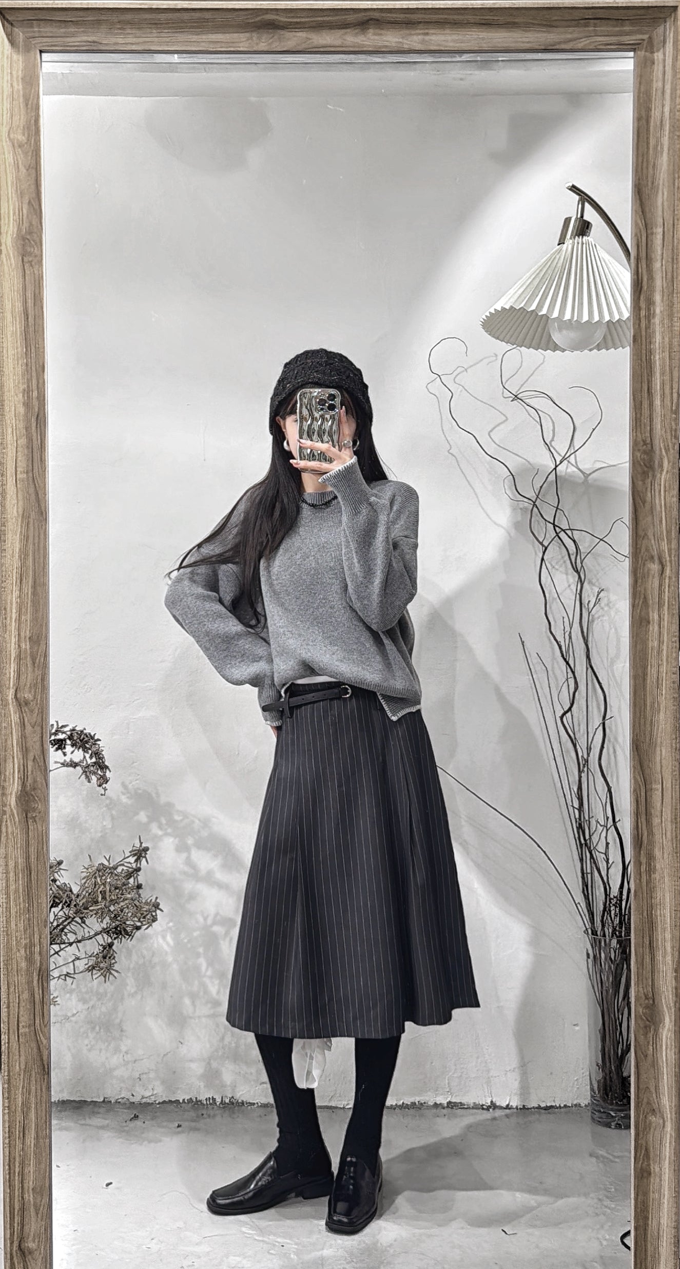 [直播92折適用!] stripped skirts/ 2 colors