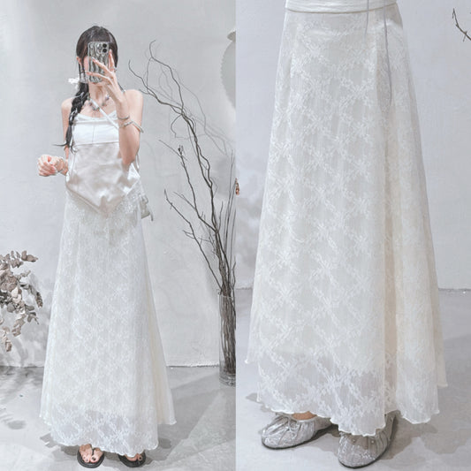 [ DDD made ₊˚⊹♡ ] kinki skirt / ivory