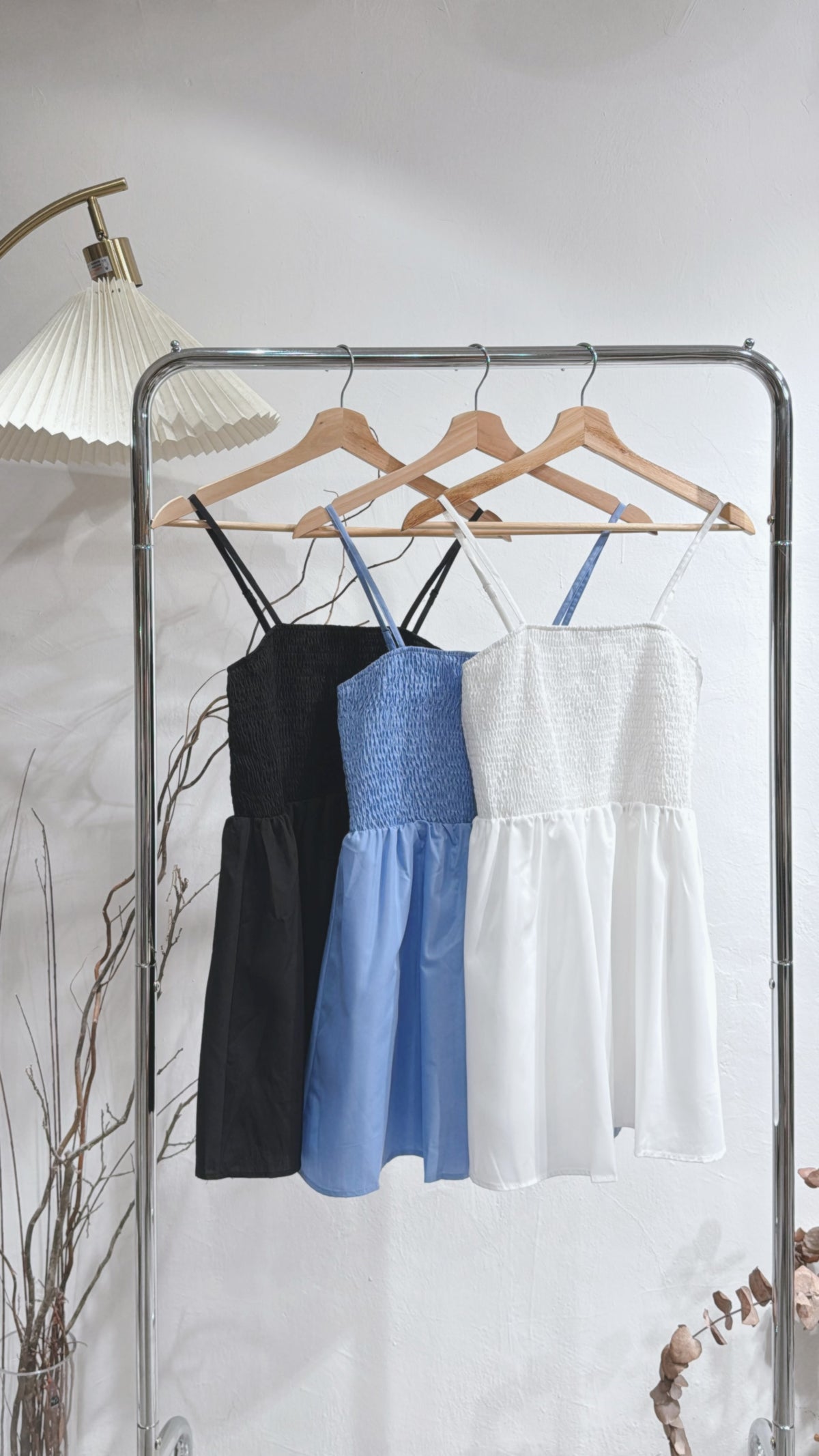 [ 現貨 / 預訂🪽⋆ ] shirring basic cami / 3 colors