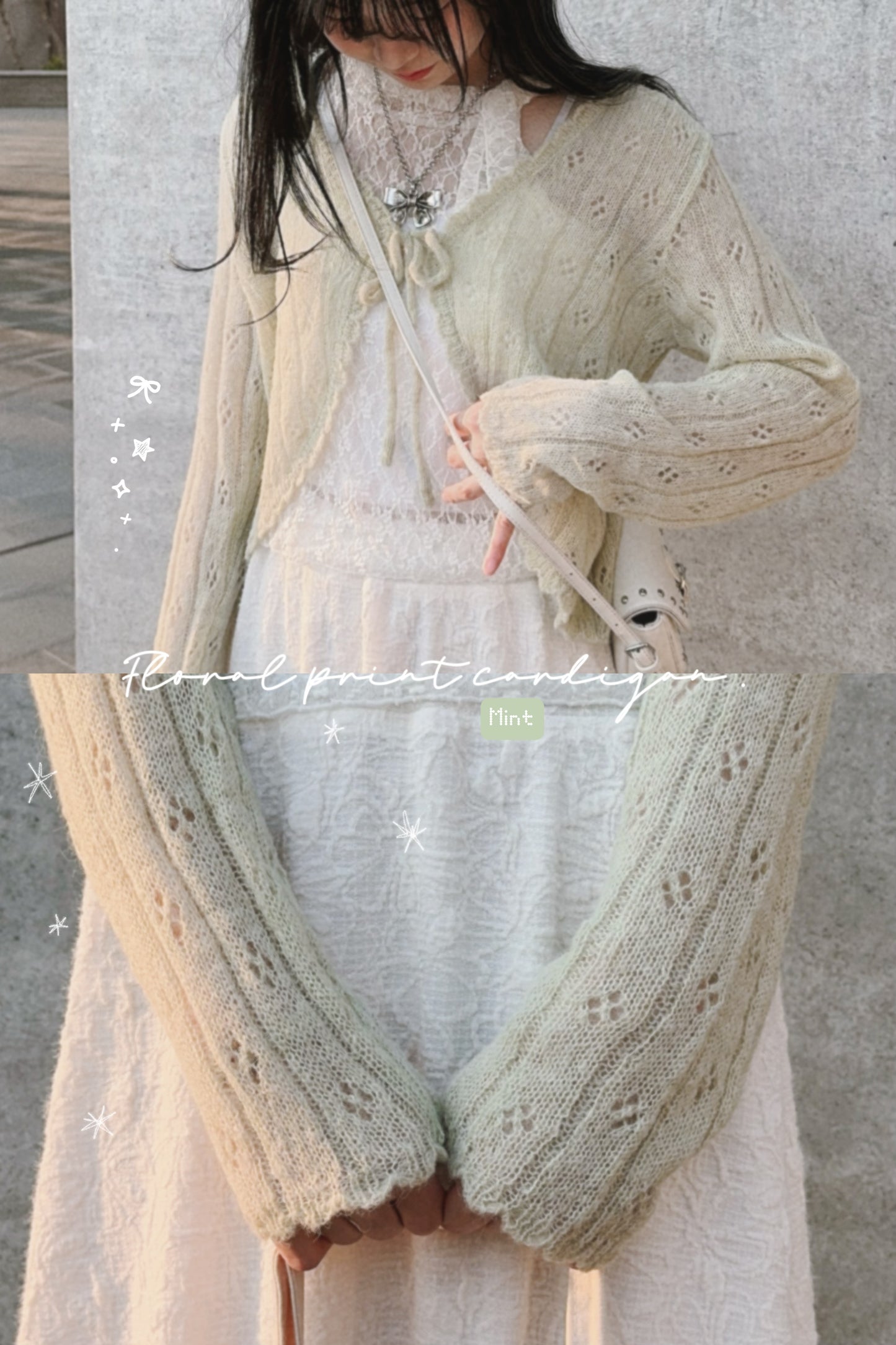 [ 超熱賣糖果色外套 ⋆✴︎˚｡⋆！] floral print cardigan / 5 colors