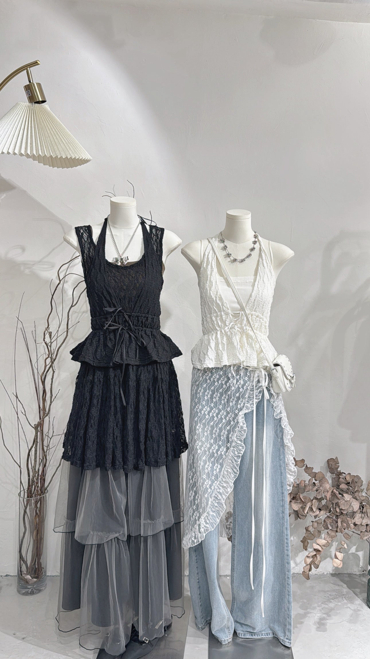 [ 預訂  ₊˚⊹♡ ] [ my picks! ] halter wrinkled top / 2 colors