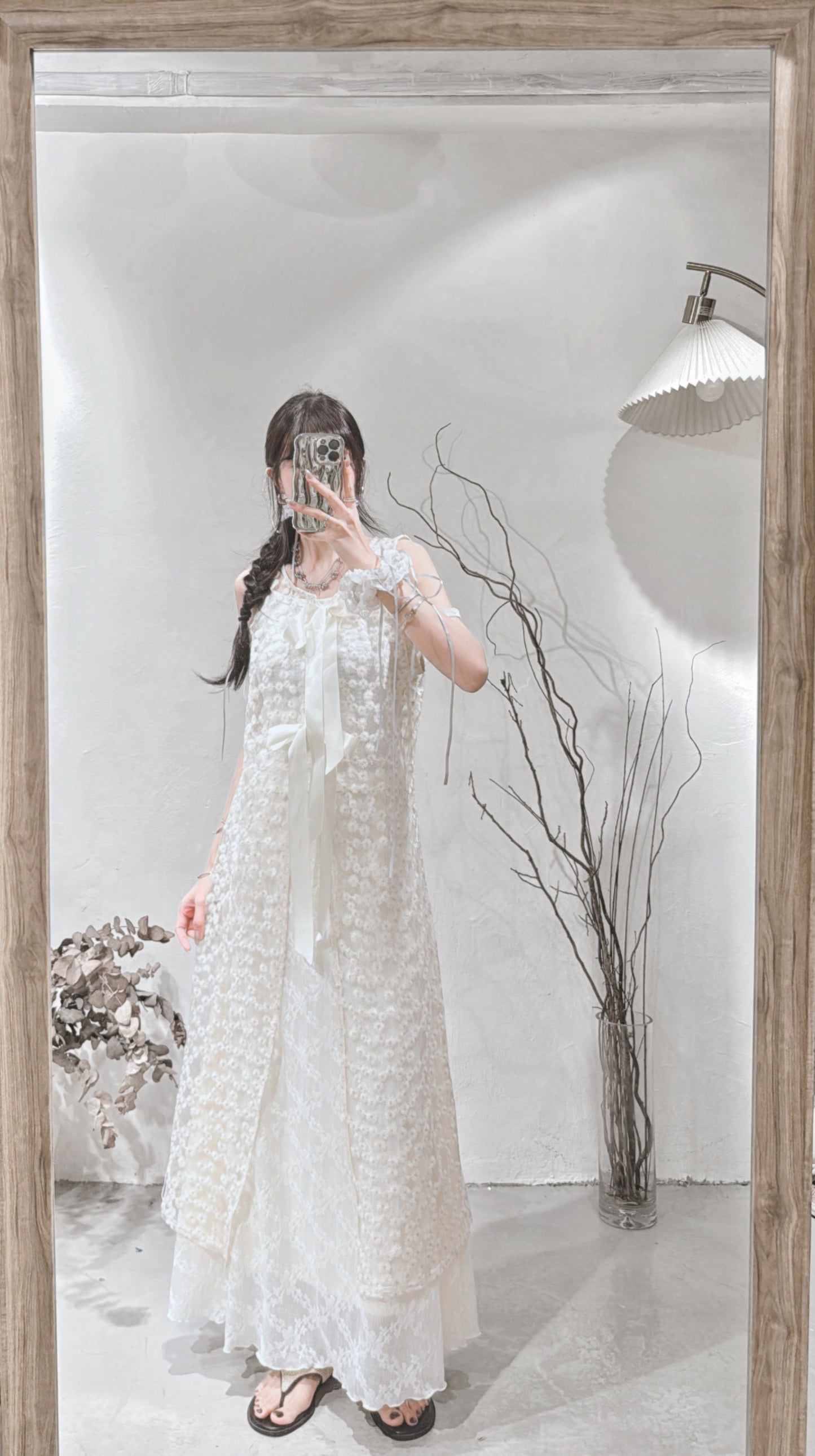 [ ddd made set II⋆⭒˚.⋆ ] [ 一套三件 ] amour lace set • cream